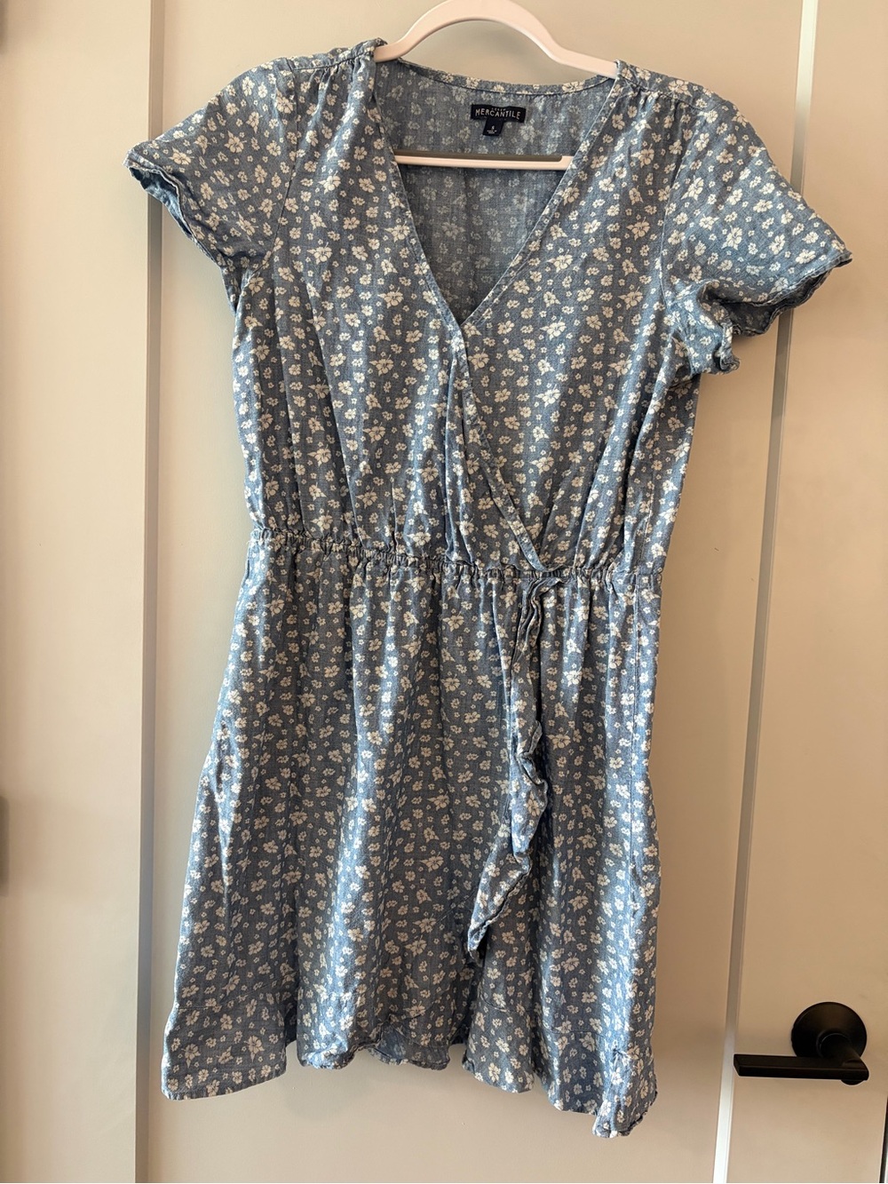 J Crew Blue Floral Dress